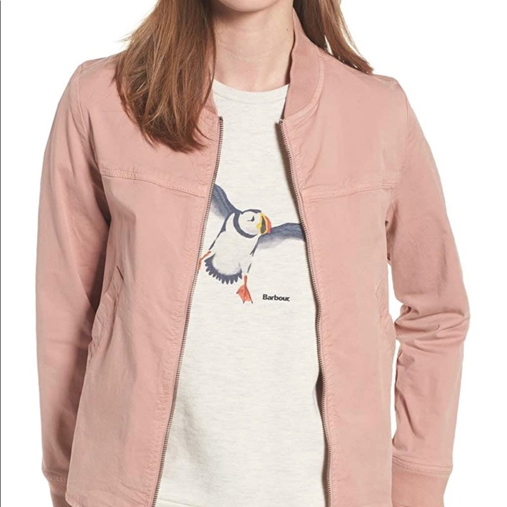 New Barbour Women Jacket Blush Pink Sizes 6 8